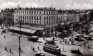 View of the Jean Jaures crossroads in Toulouse, Haute Garonne - postcard 1910 by Unbekannter Künstler