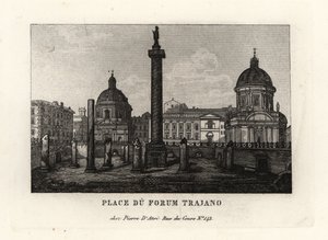 View of the Piazza of Trajan