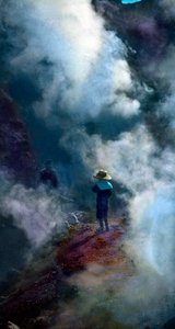 Water Vapor at the Mount Vesuvius Caldera