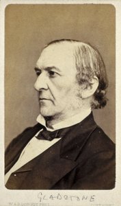 William Ewart Gladstone, English Liberal Statesman by Frederick (attr. to) Barnard