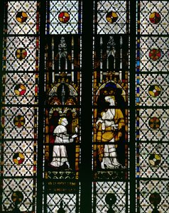 Window Depicting the Virgin and Raoul de Ferrieres by Unbekannt