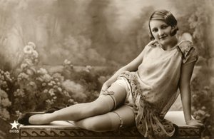 Woman in Light Dress, c. early 1900s by Alec Hunter