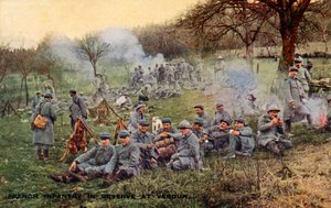World War 1: French army at the Battle of Verdun