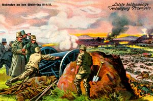 World War I: Austro-Hungarian Defence of Przemyśl by Unbekannter Künstler