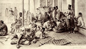 World War I: French African Soldiers Convalescing by Unbekannter Künstler