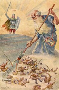 World War One Allegory by Unbekannter Künstler
