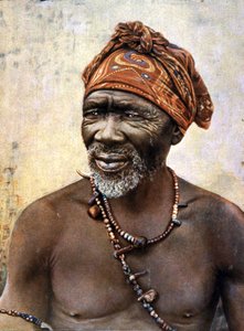 Portrait of a Zulu Doctor, Late 19th Century