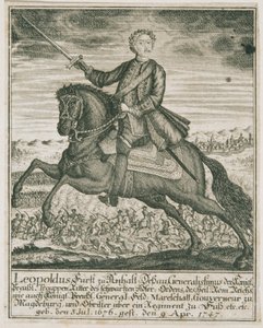 The Prussian Military Leader Leopold I, Prince of Anhalt-Dessau