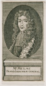 General Ezéchiel du Mas Comte de Mélac by Unbekannter Stecher