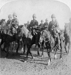 10th Hussars After Repulsing a Boer Attack, Colesberg, South Africa, 4th January 1900