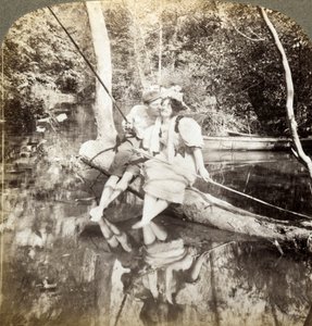 A Fishing Smack by Underwood and Underwood