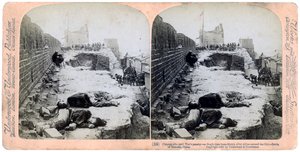 Battle of Tientsin, Boxer Rebellion, China by Underwood and Underwood
