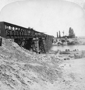 Bridge over the Modder River, South Africa, 21st February 1900