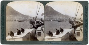 Hong Kong from the Harbour, 1901 by Underwood and Underwood