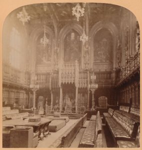 House of Lords, Houses of Parliament, London, England