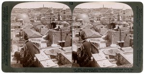 Jerusalem and the Mount of Olives, Looking East from the Latin Hospice, Palestine by Underwood and Underwood