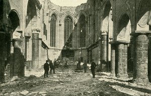 Ruined Church at Visé in Belgium