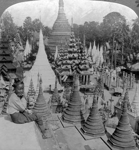 Shwedagon Pagoda, Rangoon, Burma