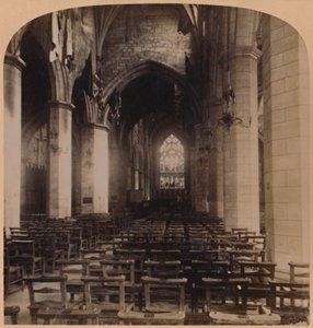 St. Giles Cathedral, Edinburgh, Scotland by Underwood and Underwood