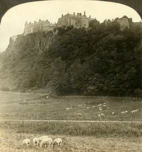 Stirling Castle, the Seat of Old-Time Kings, Scotland, c1900 by Underwood and Underwood