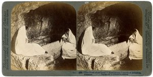 The tomb of Jesus, outside Jerusalem, Palestine, 1897