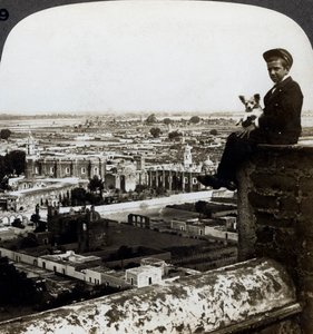 View of Cholula, Mexico