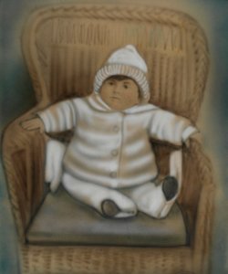 Child in Chair by Unidentified