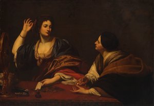 Martha Scolding Her Vain Sister Mary Magdalene