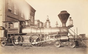 Pennsylvania Railroad Locomotive at Altoona Repair Facility by Unidentified