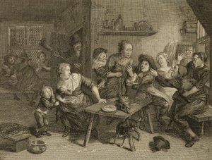 Two Men Drawing Knives
