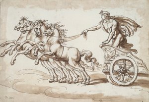 Apollo in a Chariot Drawn by Four Horses