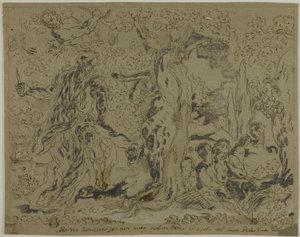 Apollo Skinning Marsyas by Unknown