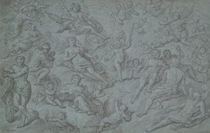 Assembly of Gods and Hercules by Unknown