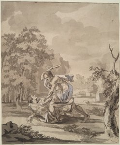 Cain Killing Abel by Unknown