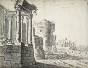 Classical Ruins and Other Buildings by Unknown