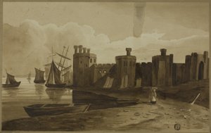 Caernarfon Castle by Unknown