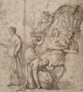 Daughters of Erichthonius by Unknown