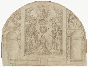 Design for a Frontispiece by Unknown
