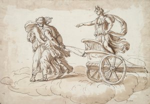 Diana in a Chariot Drawn by Two Women