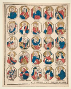Figures of Saints by Unknown