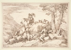 Flight into Egypt by Unknown