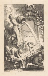Fountain with Woman, Merman, and Children (Diverses Fontaines)