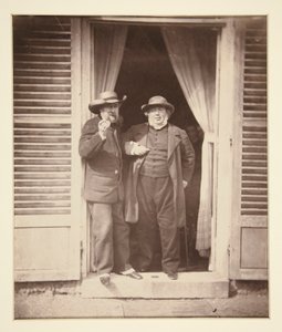 Gavarni and Jules Janin by Unknown
