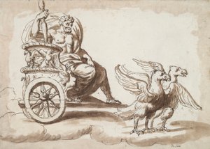 Jupiter in a Chariot Drawn by Eagles
