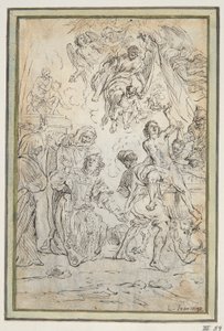 Martyrdom of St. John the Baptist and St. Lawrence by Unknown