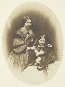 Mrs. Craik Holding Cat by Unknown
