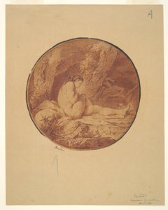 Nude figure (Pastoral) by Unknown