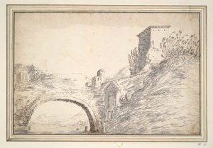 Old Stone Bridge by Unknown