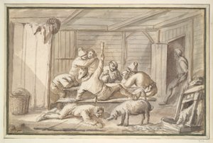 Peasants Drinking