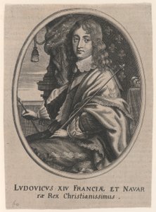 Portrait of Louis XIV, King of France and Navarre by Unknown
